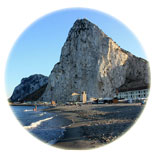  Rock of Gibraltar from the northern end of Eastern Beach
