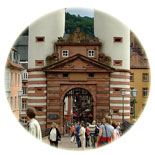 Old Bridge Gate in Heidelberg