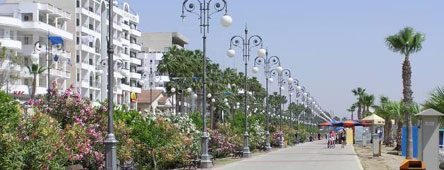 Seaside Avenue in Larnaca