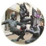 Sports Statue in Leicester