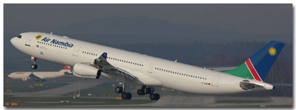 Air Namibia Flight Schedule Online 