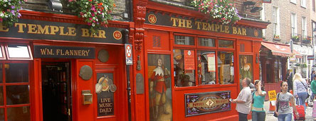 Temple Bar and Pub in Dublin