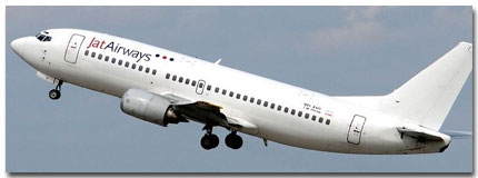 Jat Airways Flights 
