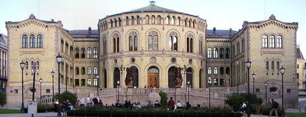 Stortinget the seat of Norway's parliament