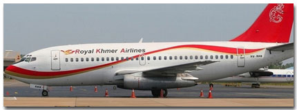 Royal Khmer Airlines Flights 